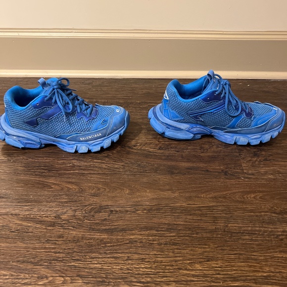 Balenciaga Track.3 sneaker in blue mesh and nylon - Picture 1 of 1